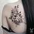 Bird And Flower Tattoo Designs