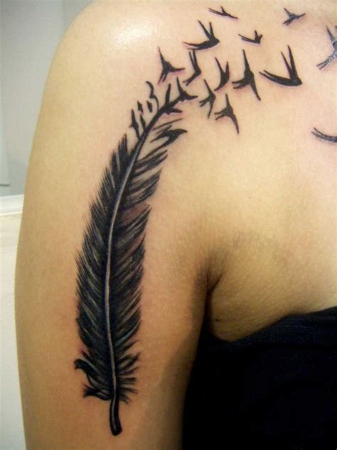 Feather Tattoos and its Designs Ideas Images and Meanings