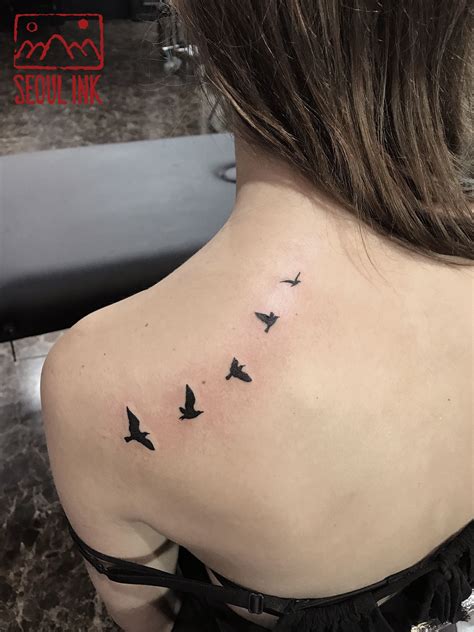 Bird Tattoos On Shoulder