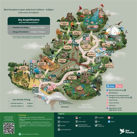 Bird Paradise map