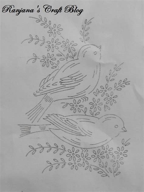 Bird Patterns For Embroidery
