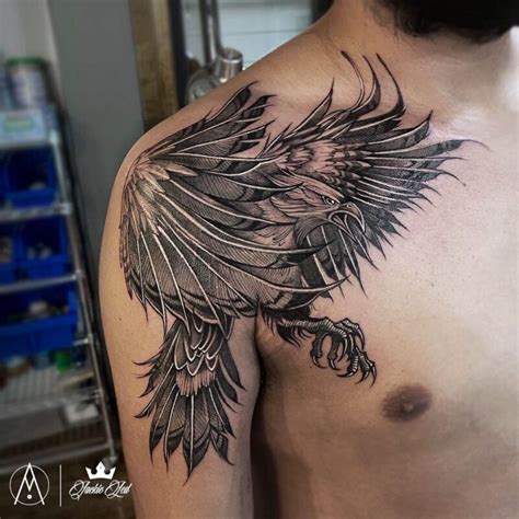 Bird Shoulder Tattoo