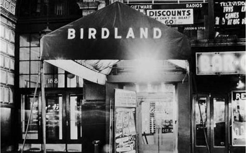 Birdland Nightclub Historical