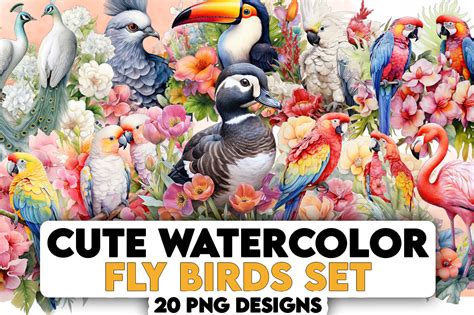 Download Birds Bundle - Set of 10 for Cricut Machine
