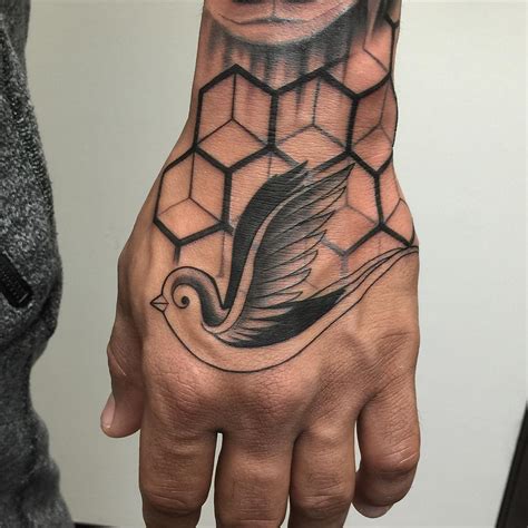 Birds On Hand Tattoo