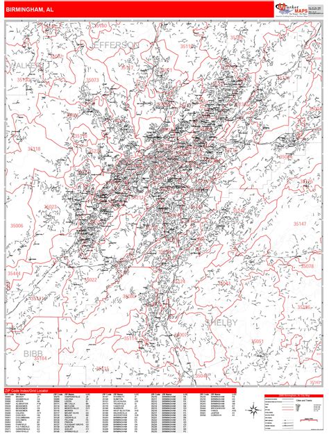 Birmingham Alabama Zip Code Map Oconto County Plat Map