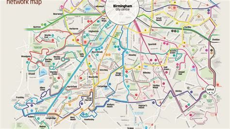 Birmingham Walking Tour Route