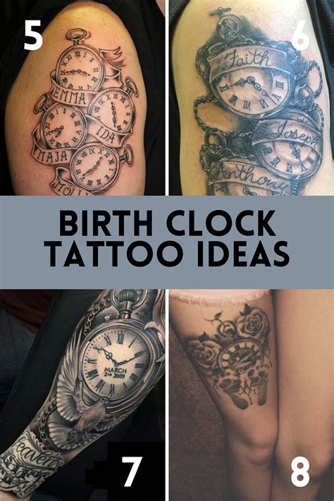 Birth Date Tattoos Ideas (2020) Roman Numeral Designs With