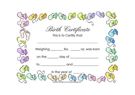 Birth Certificate