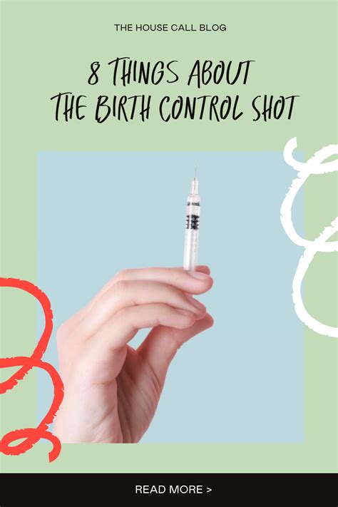 Birth Control Shot: 5 Things to Avoid.