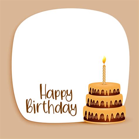 Birthday Card Design Template