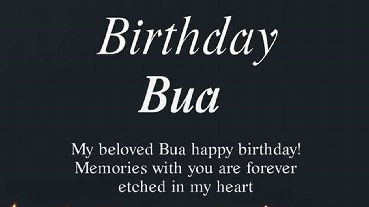 Birthday Cards For Bua Card Design Template