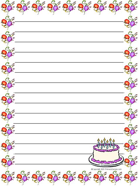 Free Printable Birthday Invitation Templates