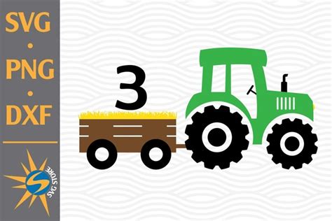 Download Birthday Boy Red Tractor 3 Files DXF Files