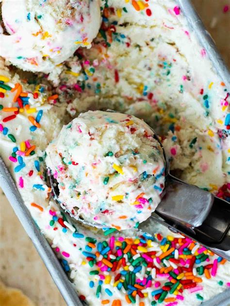 Birthday Cake Ice Cream