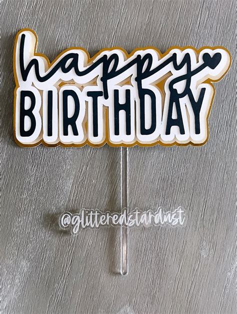 Birthday Cake Toppers
