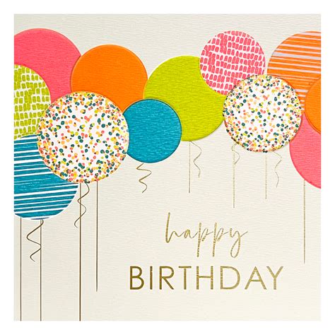 Download Birthday Card - Balloons Images