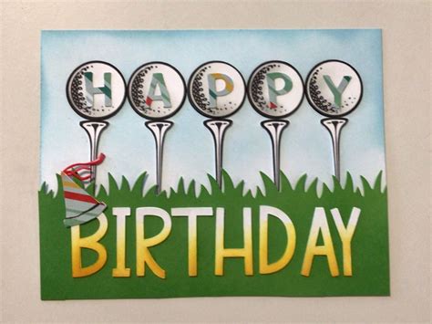 Download Birthday Card - Golf Files For Crafts