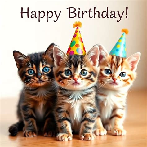 Birthday Funny Cat