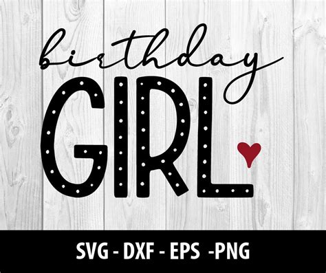 Download Birthday Girl DXF Files