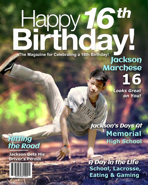 Birthday Magazine