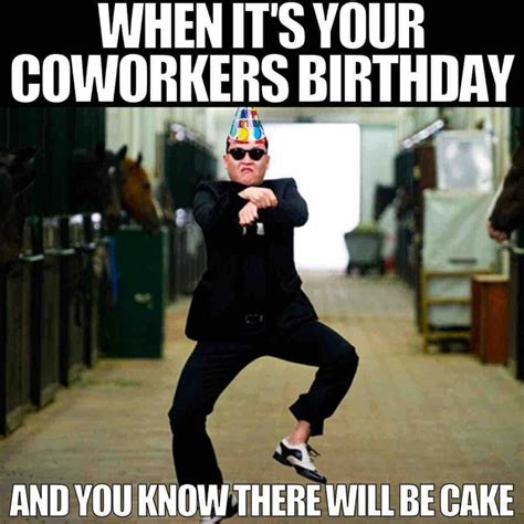 Birthday Meme Funny Work