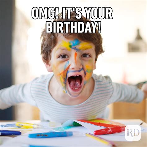 Birthday Meme Kids