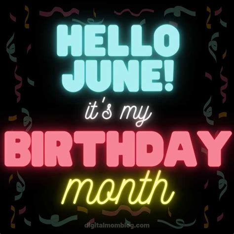 Birthday Month Memes June