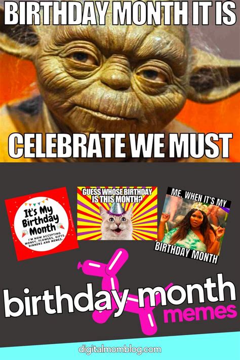 Birthday Month Memes October
