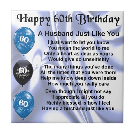 Birthday Speech For Husband That Turns 60
