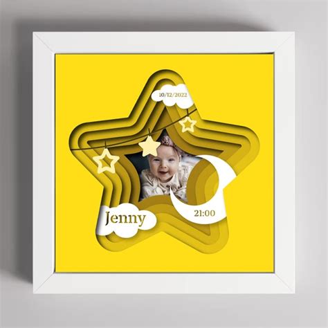 Download Birthday Star 3D Layered Paper Cut -... Files for Cricut