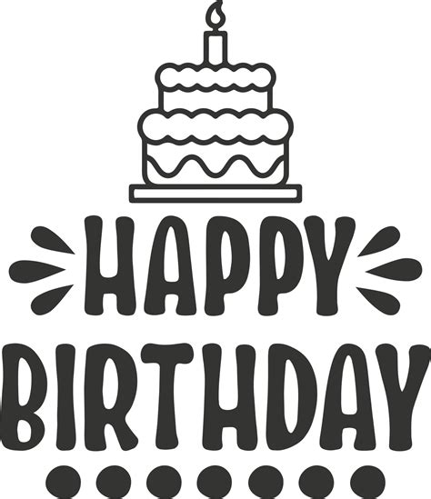 Celebrate in Style with our Happy Birthday SVG Freebies!