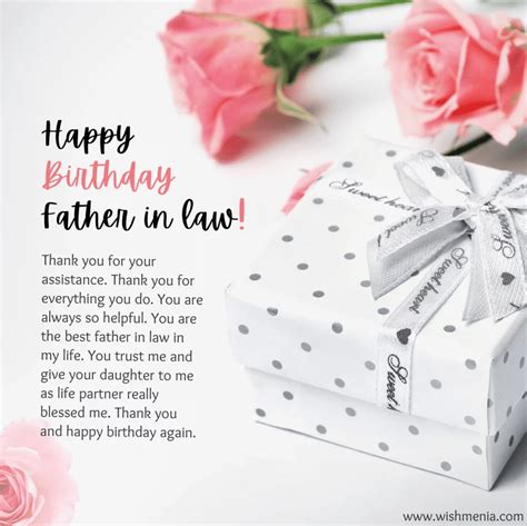 Birthday Wishes To Father In Law
