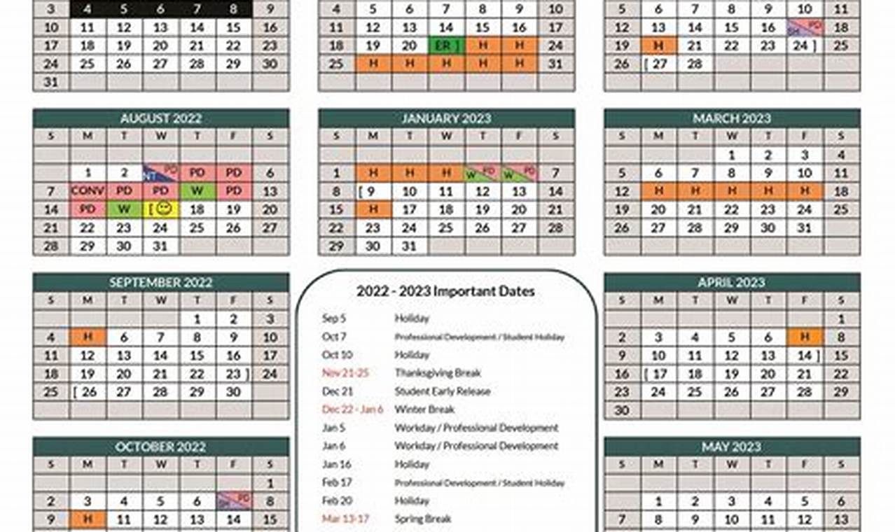 Bisd Calendar 2024-23 Burleson