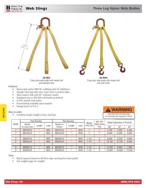 Bishop Lifting Catalog