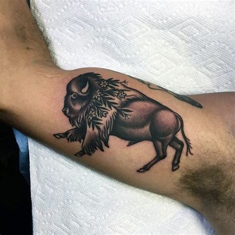 buffalo tattoo I have done a few weeks ago Tattoosformen