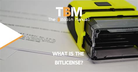 BitLicense framework