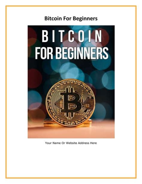 Bitcoin For Beginners: A Complete Guide