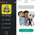 Bitmoji pada Snapchat Indosat