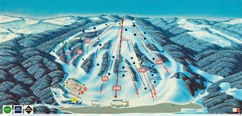 Bittersweet Ski Resort Map