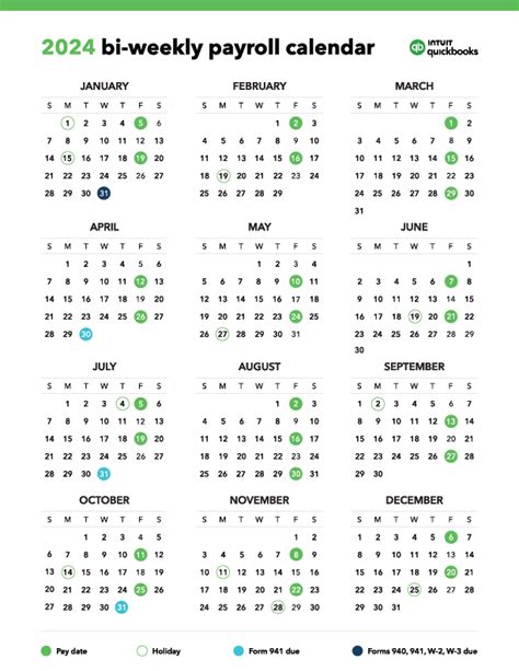 Biweekly Pay Period Calendar 2024
