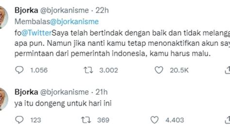 Bjorka Twitter