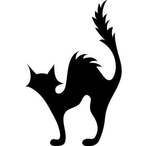 Cat silhouette Coussin décoratif, Mandala, Chat