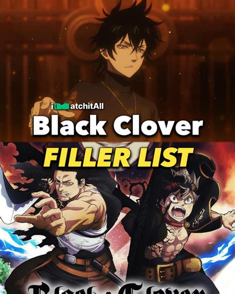 Black Clover Filler List and Episodes
