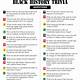 Black History Month Trivia Questions And Answers Printable