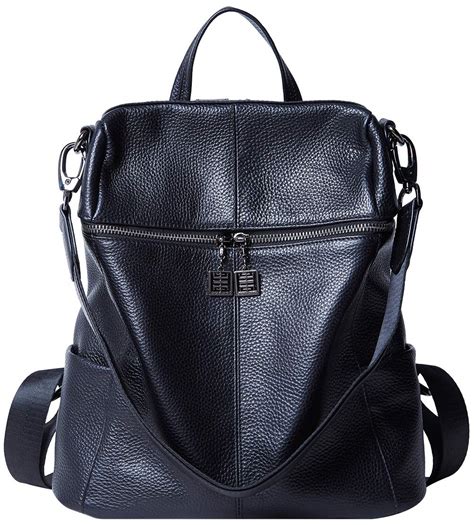 Black Leather Backpack Purse: A Must-Have Accessory For Every Fashionista In 2023