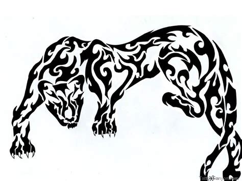 black panther tribal tattoo designs Google Search