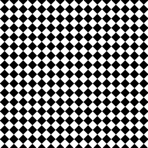 Black  White Checkered Pattern