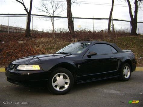 Black 2000 Mustang Convertible