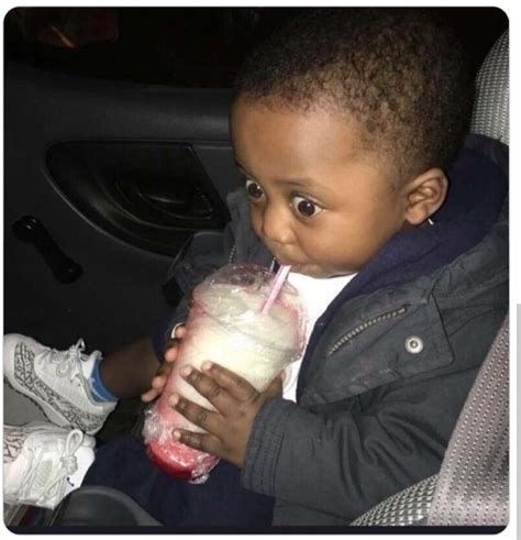 Black Baby Milkshake Meme